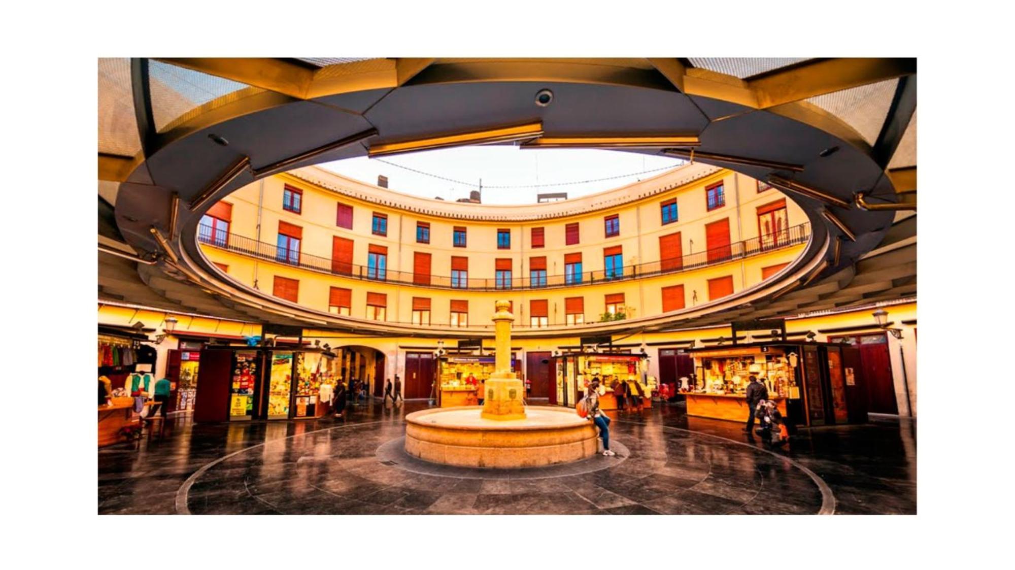 Plaza Redonda Center Apartment Valencia Bagian luar foto