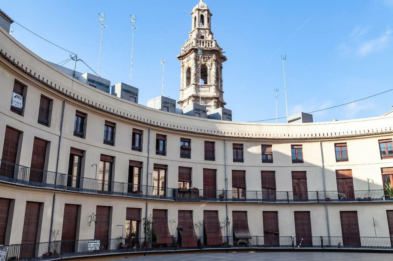 Plaza Redonda Center Apartment Valencia Bagian luar foto
