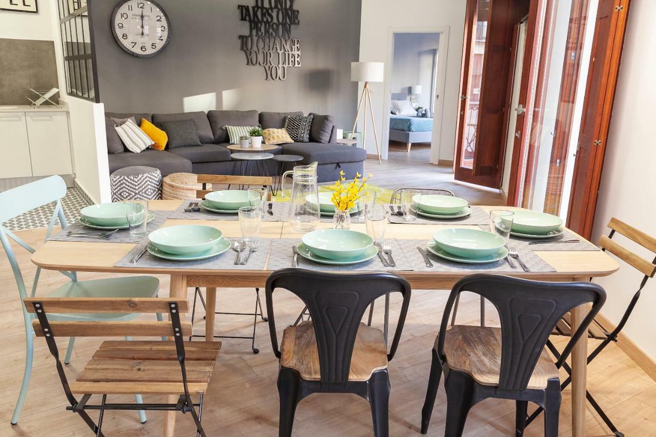 Plaza Redonda Center Apartment Valencia Bagian luar foto